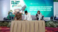 Pengurus Besar Nahdlatul Ulama (PBNU) menggandeng Perusahaan Umum Percetakan Uang Republik Indonesia (Peruri) untuk menerapkan layanan digital security di lingkungan Nahdhatul Ulama (NU)