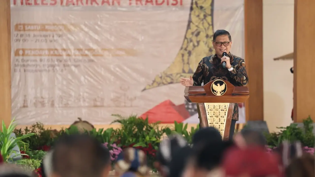 Sekretaris Jenderal Senapati Nusantara sekaligus Sekjen PDI Perjuangan (PDIP), Hasto Kristiyanto.