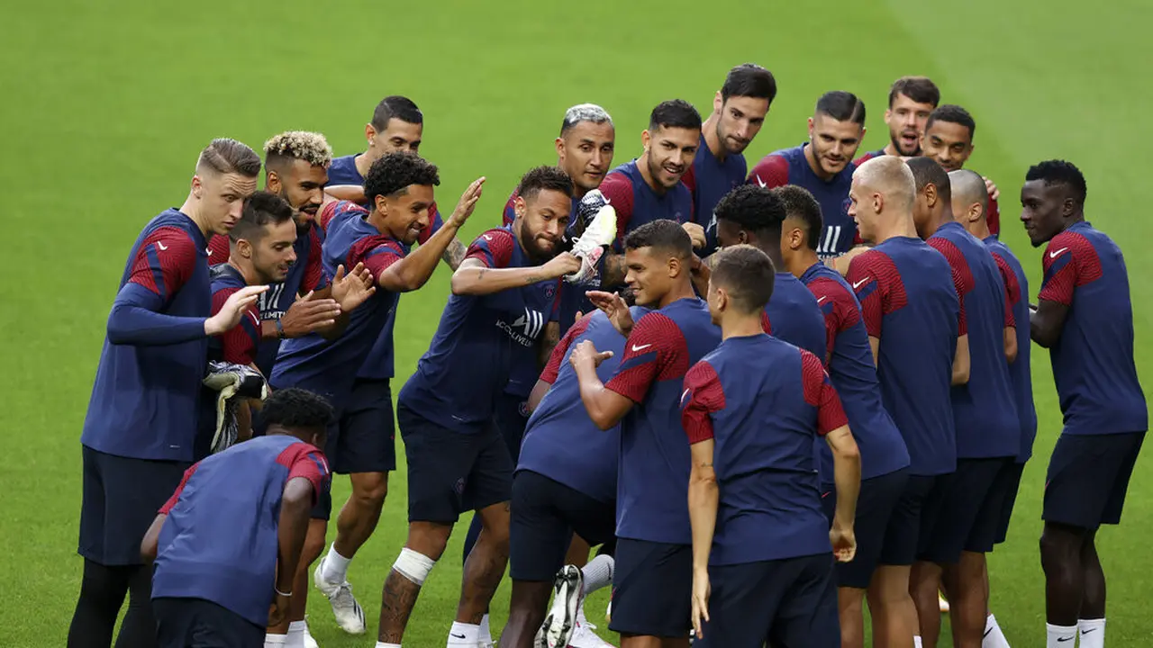 Intip Latihan PSG Jelang Lawan Atalanta