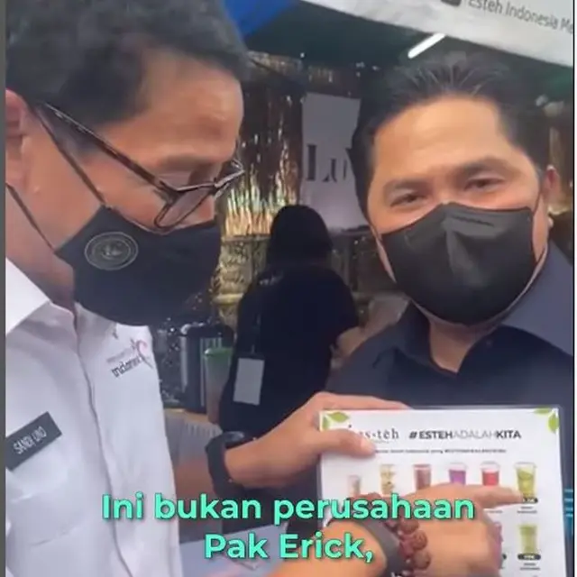 Alasan Kocak Sandiaga Uno Kesal Jajan Minuman Boba Bareng Erick Thohir