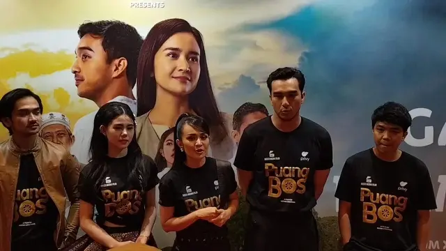 Michelle Ziudith dan Cast Film Puang Bos
