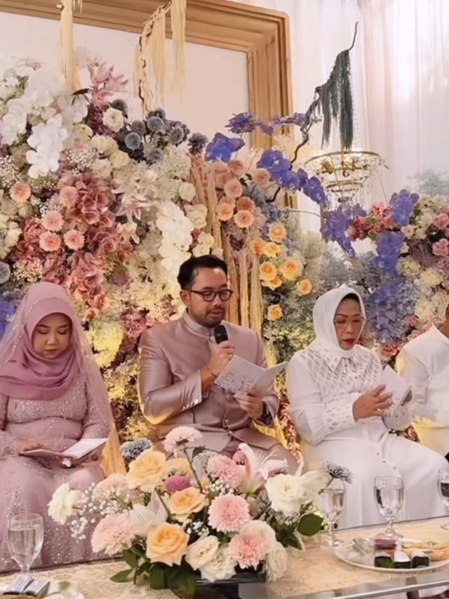 Potret pengajian buah hati Kiky Saputri dan Muhammad Khairi (Dok. Instagram @kikysaputrii)
