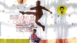 Program yang diberi nama 'Hias Kampung Bucin Piala Dunia 2022' dibuat untuk mengajak serta masyarakat dalam memeriahkan Piala Dunia 2022. (Bola.com/M Iqbal Ichsan)