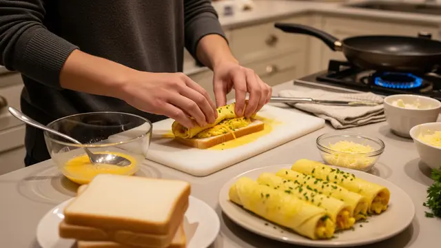 Resep Kulit Roti Tawar Gulung Telur/Gemini AI