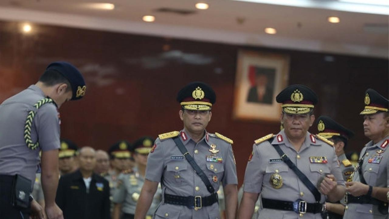 Usai Sertijab Bareskrim, Komjen Budi Waseso & Anang salam komando