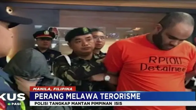 Kepala Kepolisian Filipina mengatakan dalam penangkapan itu polisi juga menyita bahan-bahan pembuat bom, senjata api beserta amunisinya.