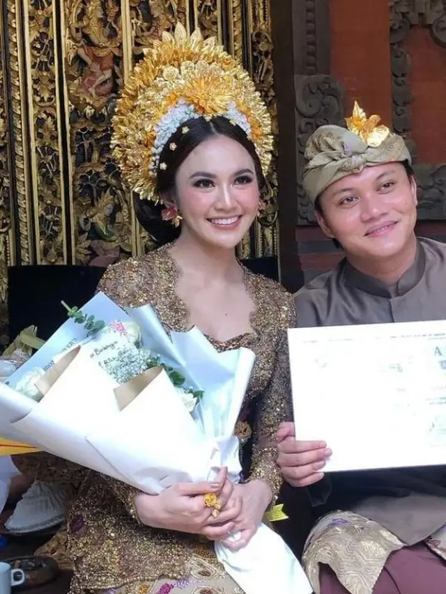 Mahalini dan Rizky Febian jalani prosesi adat Mepamit (Instagram/mahaliniraharja)