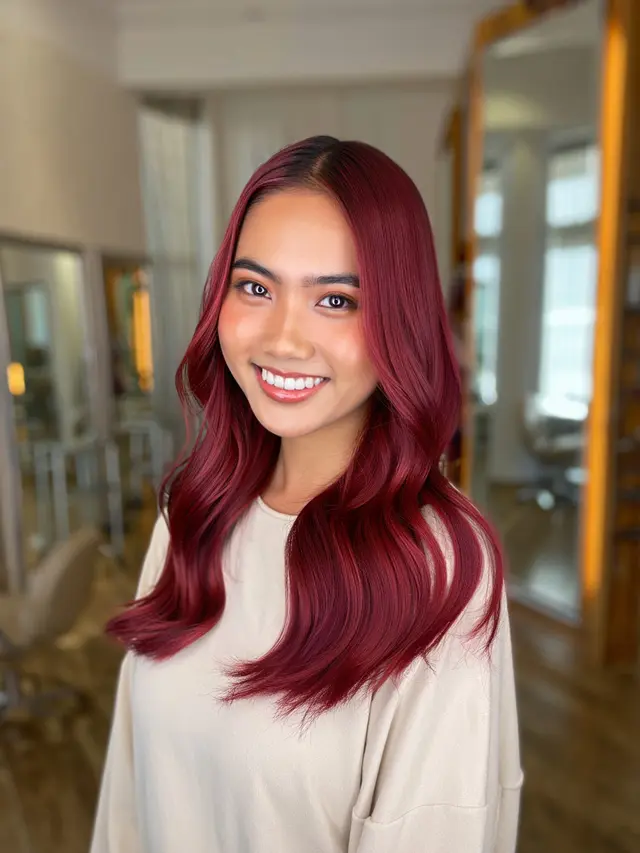 Warna Rambut Agar Terlihat Muda dan Kulit Cerah
