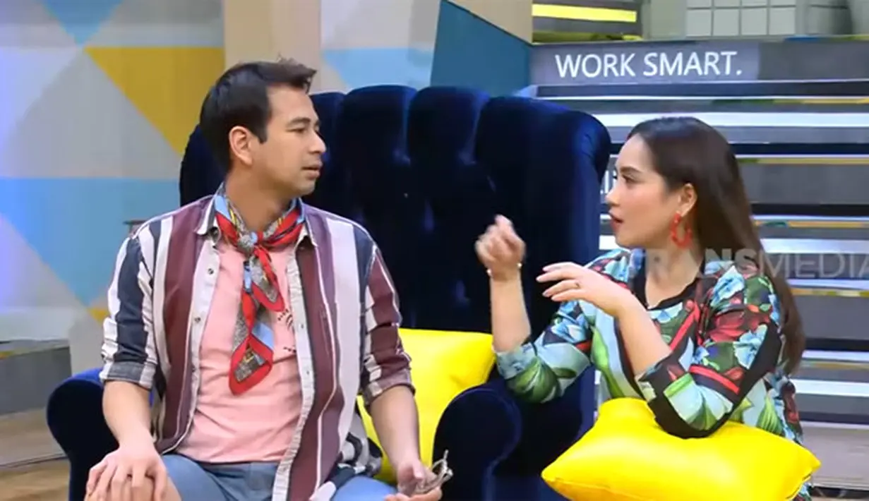 Raffi Ahmad dan Nagita Slaviva (Youtube/TRANS7 OFFICIAL)