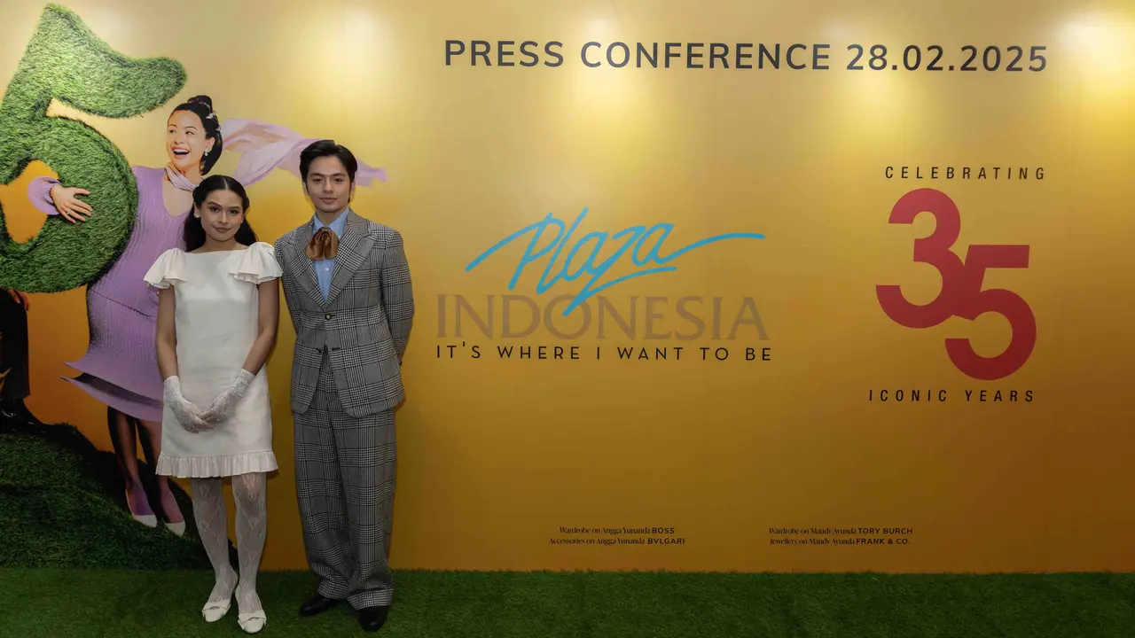 Selebrasi 35 Tahun Plaza Indonesia Bersama Angga Yunanda dan Maudy Ayunda