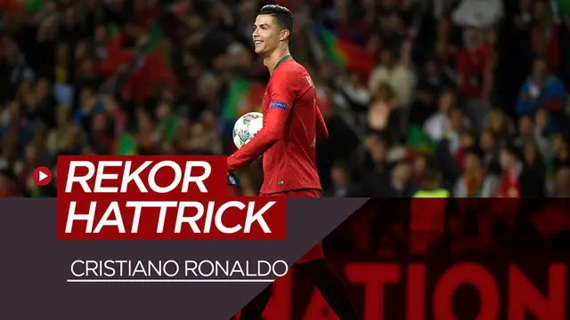 VIDEO: Cristiano Ronaldo Cetak Hattrick Ke-53