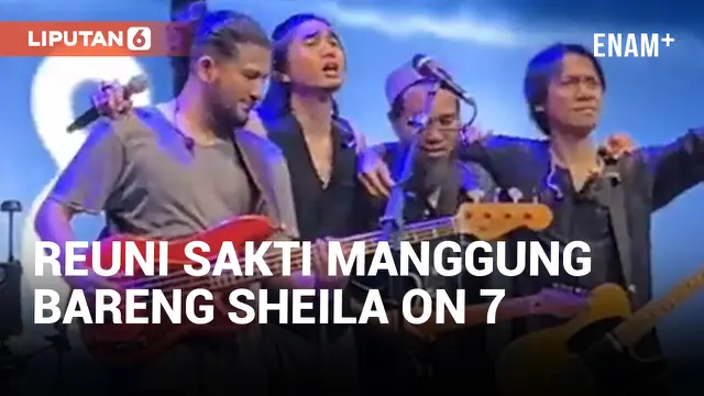 Momen Reuni Sheila On 7 Bareng Sakti saat Konser di Yogyakarta Bikin Haru Penonton