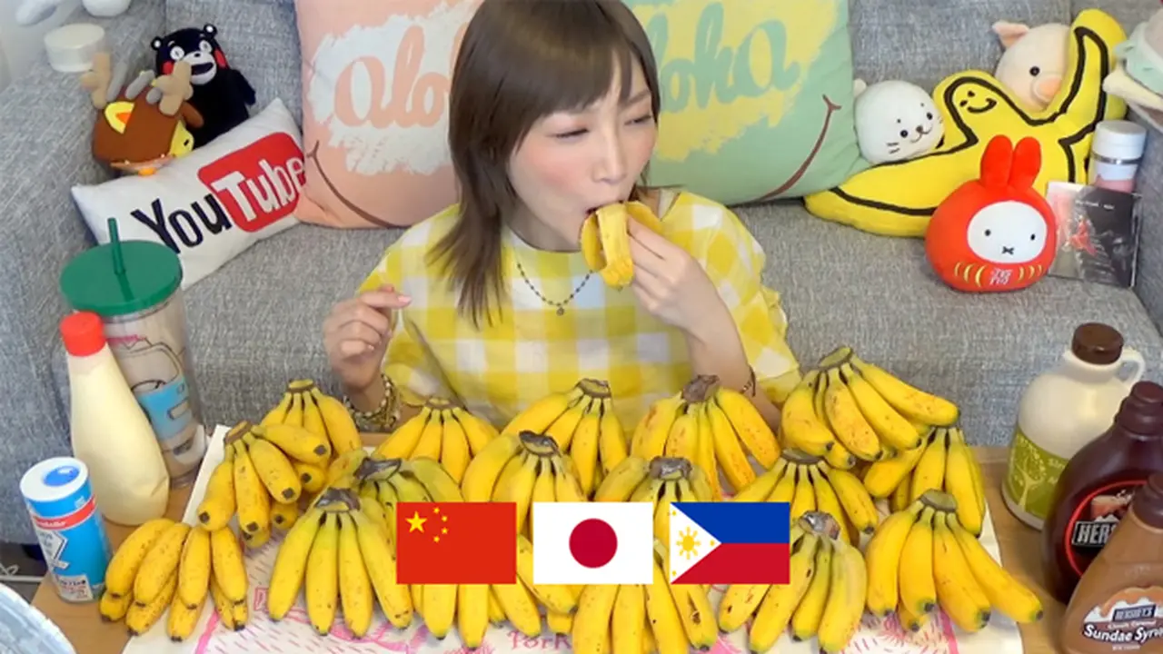 Makan 137 Pisang dalam 6 Menit, Gadis Ini Bikin Kita Heran
