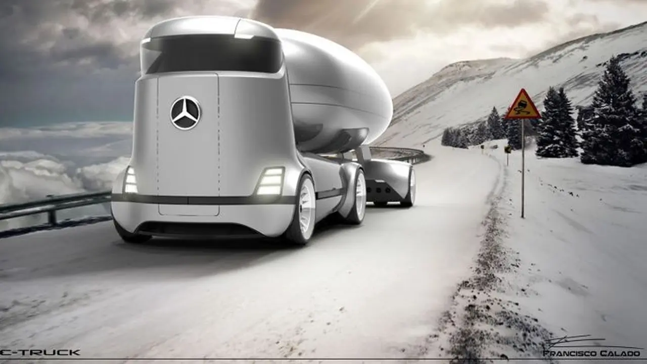Mercedes Benz E-truck