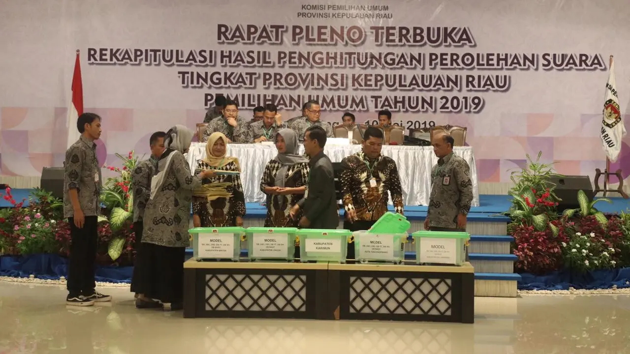 Rekapitulasi KPU Kepulauan Riau