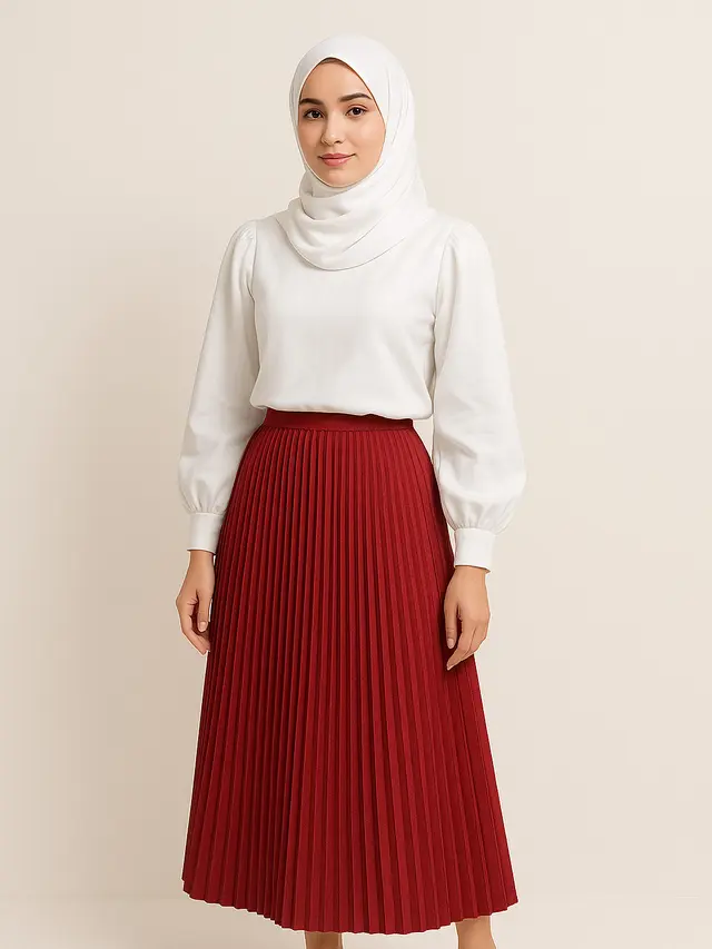 Inspirasi Outfit 17 Agustus Hijab