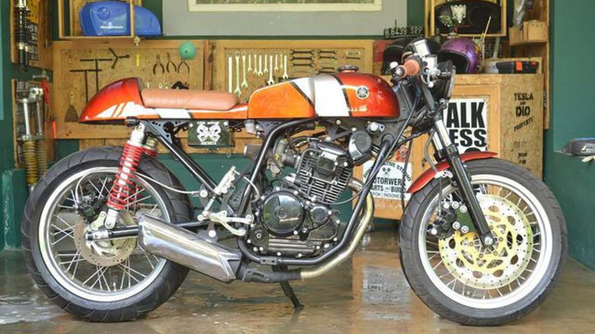 Yamaha Scorpio 225 Custom Cafe Racer - Galeri Otosia.com