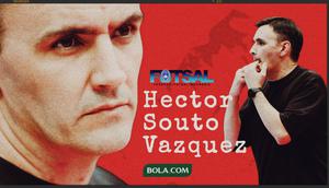 Hector Souto - Timnas Futsal Indonesia. (Bola.com/Wiwig Prayugi)