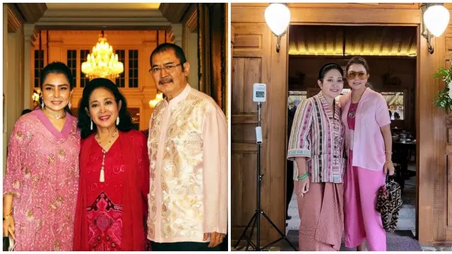 6 Potret Kedekatan Mayangsari dan Keluarga Cendana, Sempat Tak Direstui Kini Akur