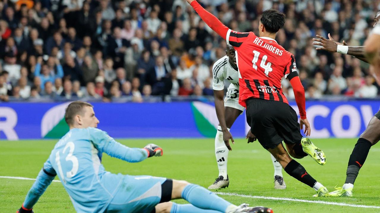 Detik-detik gol pemain AC Milan berdarah Indonesia bikin Real Madrid merana