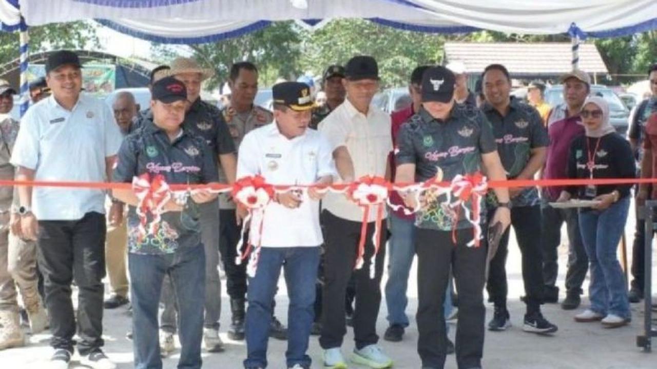 Peresmian Gantangan Kapuas Bersinar: Wadah Komunitas Burung Berkicau dan Penggerak Ekonomi Lokal