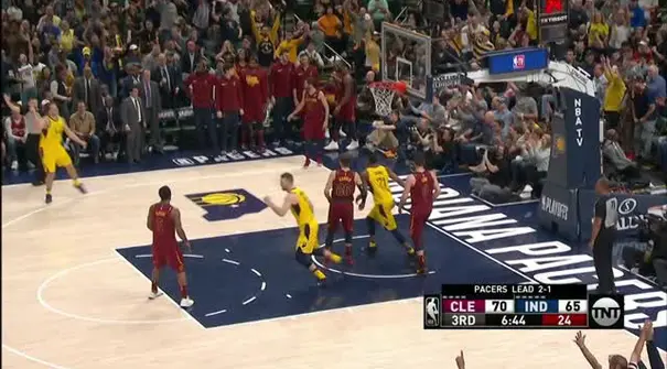 VIDEO : Cuplikan Pertandingan Playoffs NBA, Cavaliers 104 vs Pacers 100
