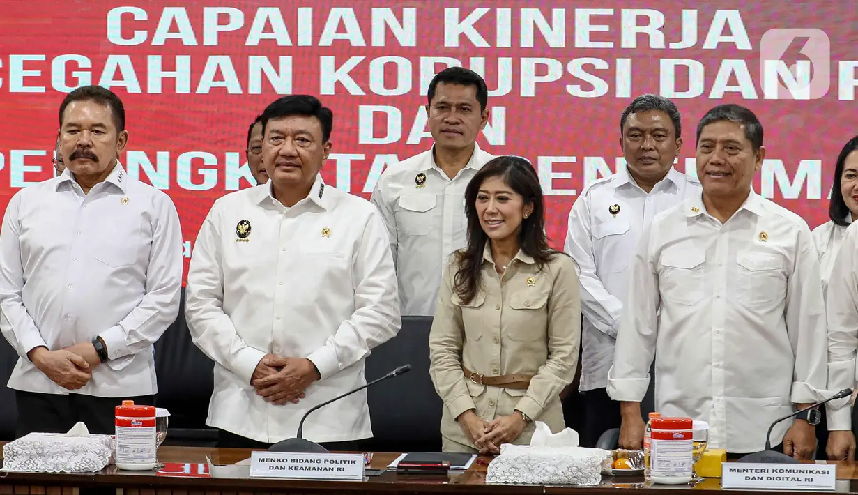 Untuk diketahui, Desk Pencegahan dan Pemberantasan Korupsi baru dibentuk pada Oktober 2024. Leading sector untuk desk ini, yakni Jaksa Agung ST Burhanuddin. (Liputan6.com/Herman Zakharia)
