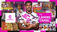Lamine Yamal Resmi Jadi Brand Amassador Game eFootball! Begini Kata Neymar Jr. (Doc: Konami)