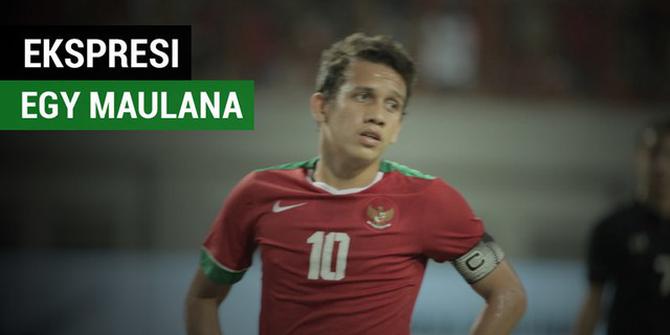 VIDEO: Beragam Ekspresi Egy Maulana Saat Bela Timnas Indonesia U-19