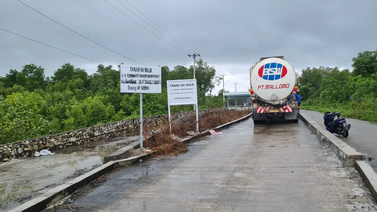 Lahan sengketa di Desa Siawung, Kabupaten Barru (Liputan6.com/Istimewa)