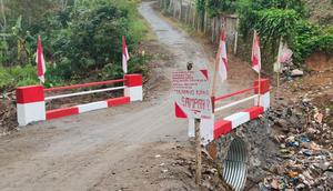 Salah satu dari 40 jembatan yang dibangun TNI Angkatan Darat (TNI AD) di berbagai wilayah Provinsi Aceh guna mempercepat pemulihan infrastruktur yang rusak akibat bencana hidrometeorologi. (Istimewa)