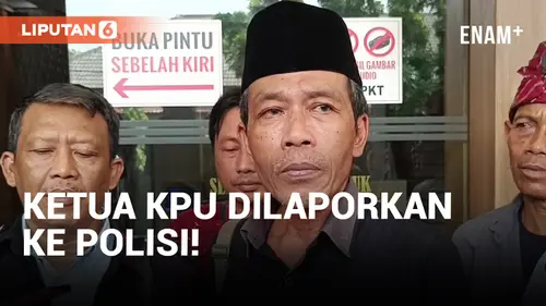 VIDEO: Si Rekap Error, Ketua KPU Dilaporkan ke Polisi