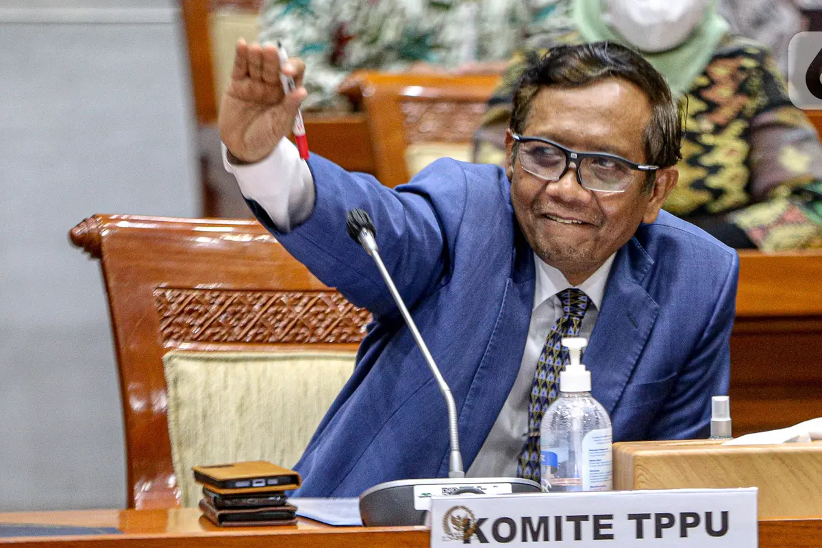 DPR Bersama Mahfud MD dan Sri Mulyani Bahas Transaksi Mencurigakan Rp 349 T