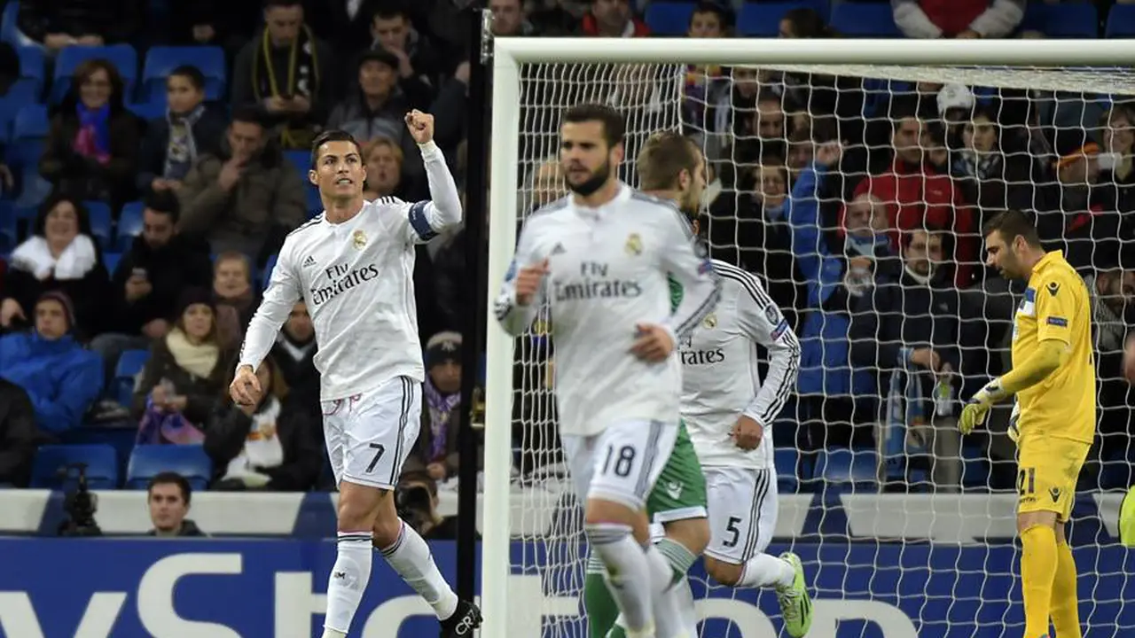 Ronaldo dekati rekor messi (c) UEFA