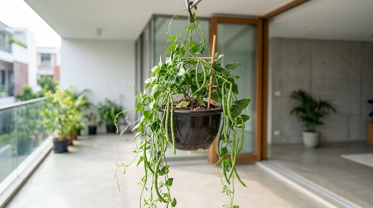 Kacang Panjang Mini Gantung