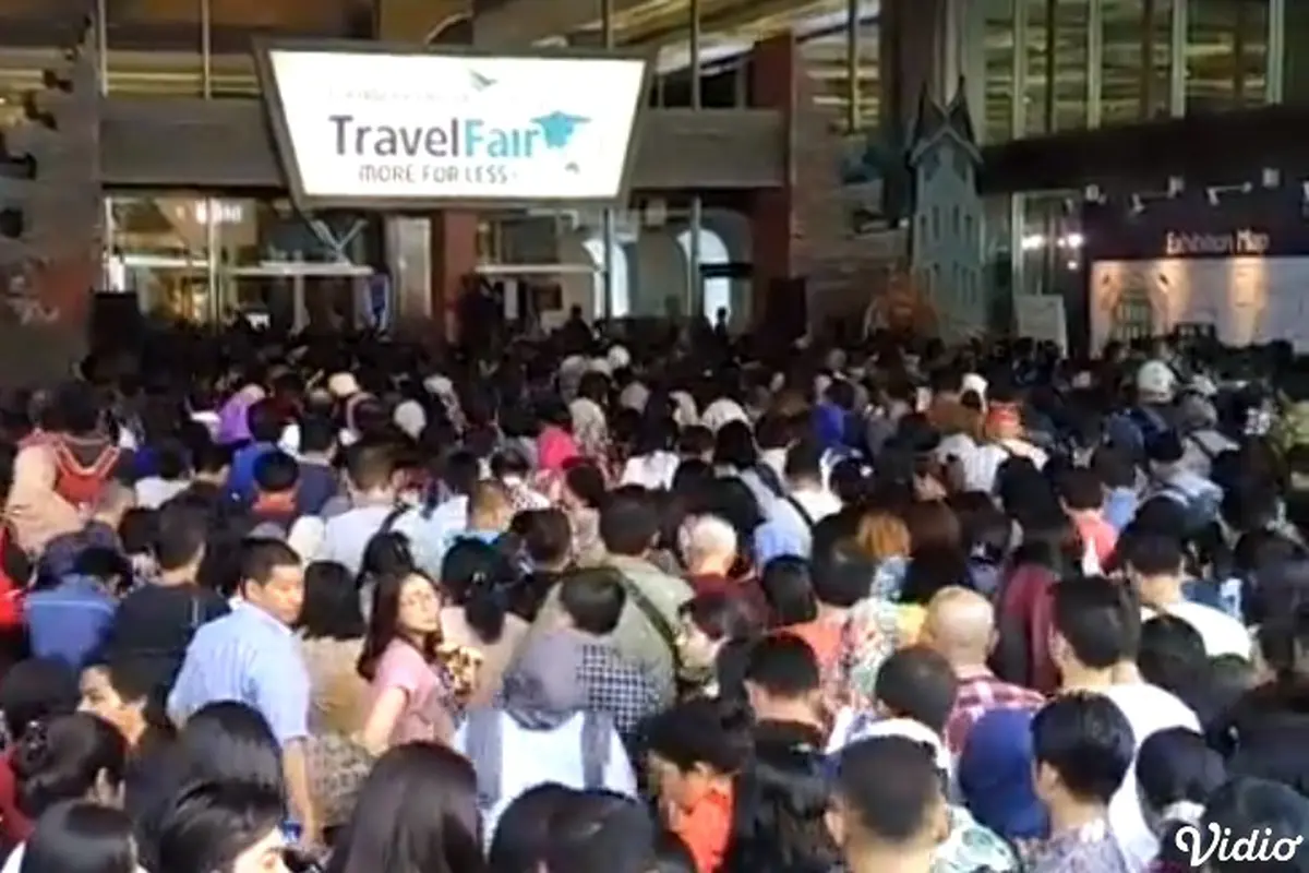 Tips Menghindari Tersesat di Keramaian Garuda Travel Fair