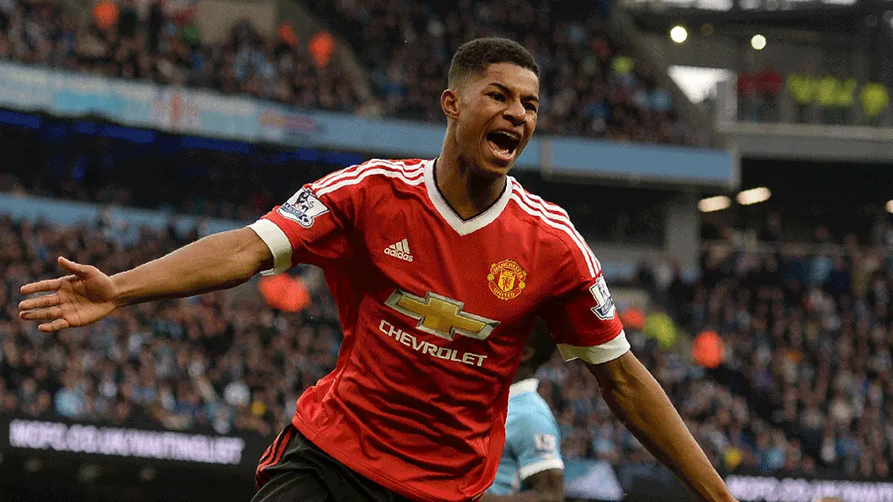 Rashford Kembali Beraksi, MU Sementara Unggul 0-1 atas Man City