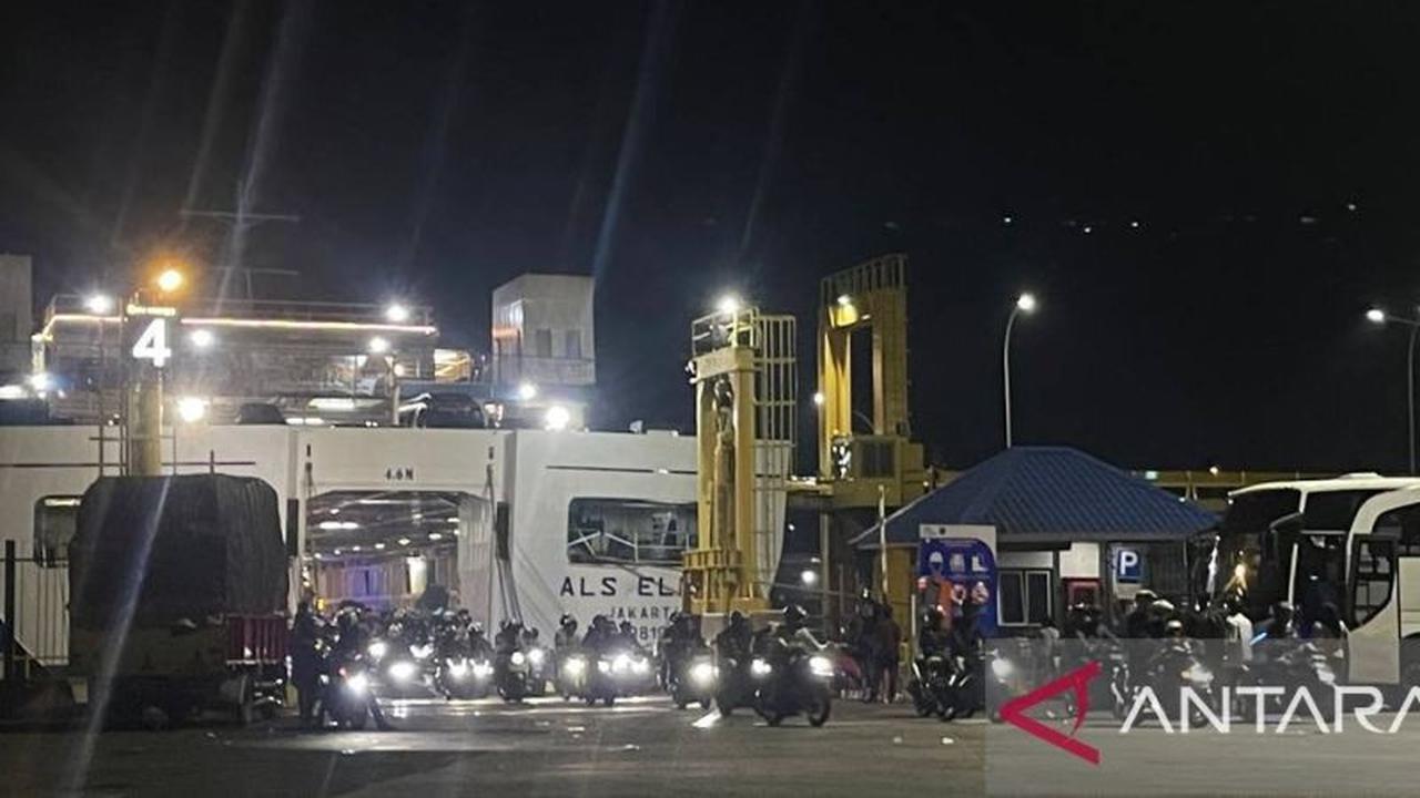 Puncak Arus Balik Lebaran 2026 di Pelabuhan Merak Terpantau Lancar