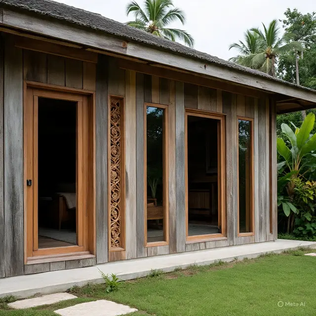 Desain Rumah Villa Sederhana