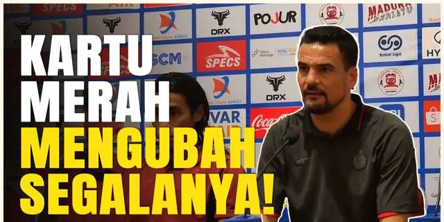 VIDEO: Muhammad Ferarri Kartu Merah, Persija Jakarta Takluk di Markas Madura United