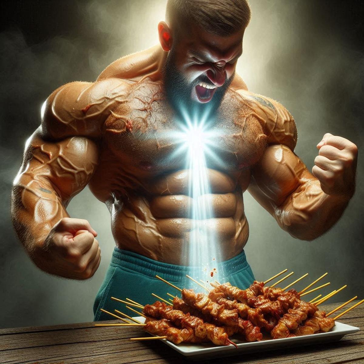 Ilustrasi Daging Kambing dan Vitalitas Pria