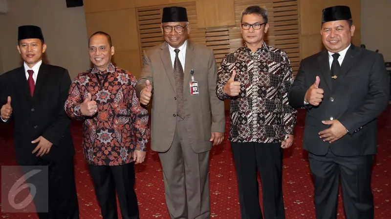 20150916-KPK Lantik Dua Personil Polisi Jadi Direktur Penyidikan dan Kabiro Hukum-Jakarta