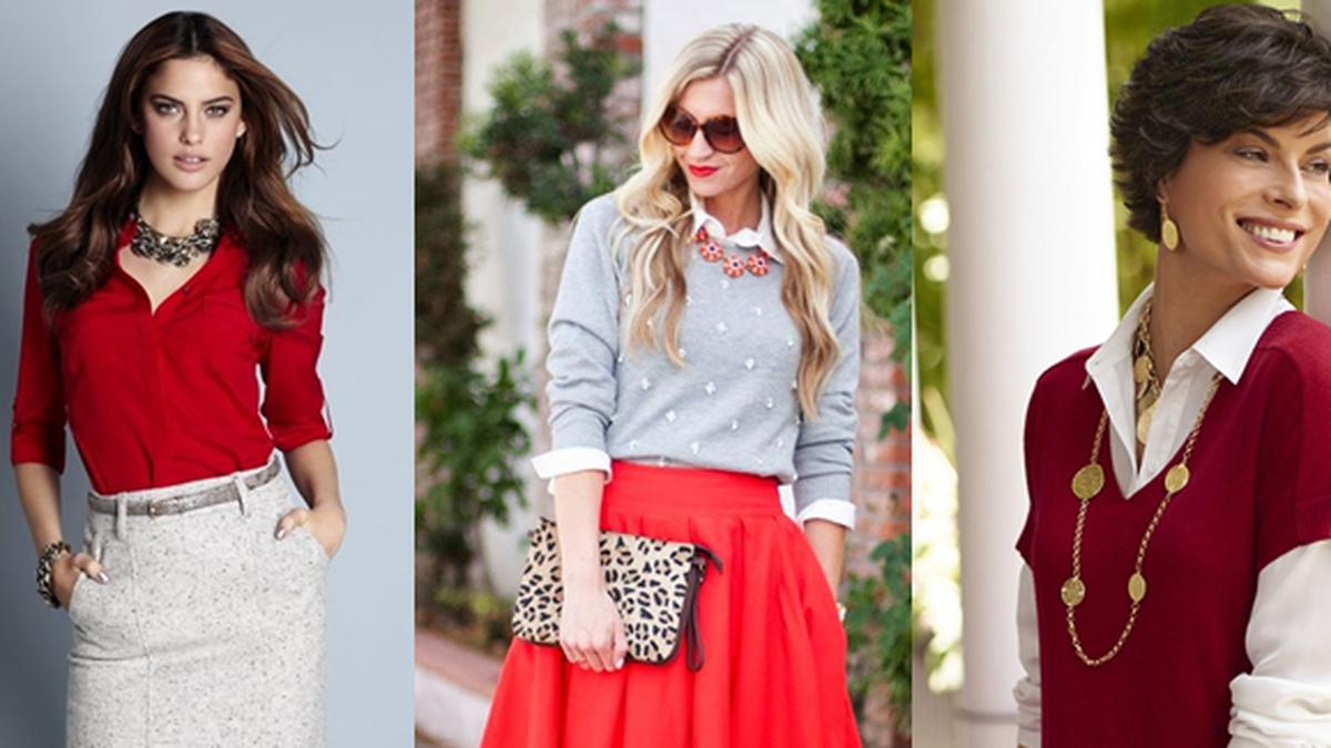 12 Gaya Fashion Modern dengan Sentuhan Warna Merah