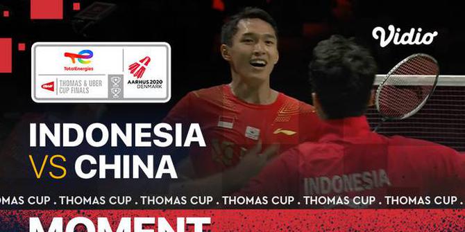 VIDEO: Momen Spesial Saat Indonesia Raih Gelar Juara Piala Thomas 2020 Usai Bungkam China 3-0