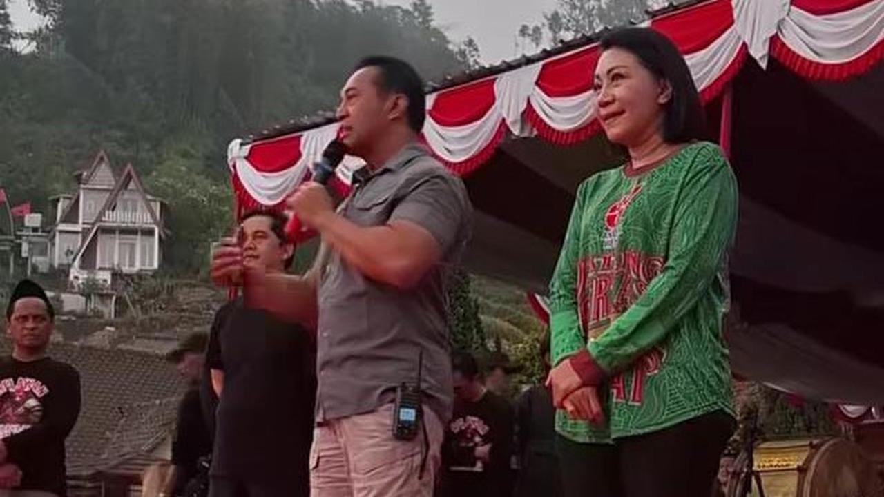 Kampanye di Tegal, Andika: Uang & Minyaknya Diterima Saja, Tapi Coblosnya Tetap Nomor 1