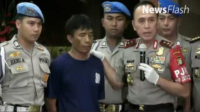 NEWS FLASH: Ini yang Dilakukan Ius Pane saat Merampok di Pulomas