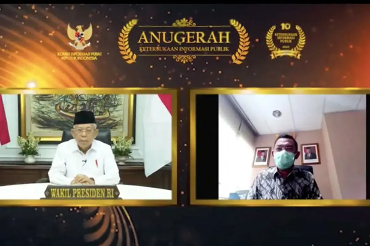 Anugerah Keterbukaan Informasi Badan Publik Tahun 2020.
