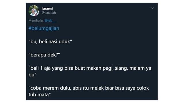 Obrolan Kocak Saat Belum Gajian Ini Bikin Ketawa Miris