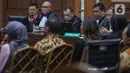 Keterangan para saksi untuk mendalami sejumlah aliran dana baik yang diterima maupun yang diberikan terdakwa Syahrul Yasin Limpo. (Liputan6.com/Angga Yuniar)