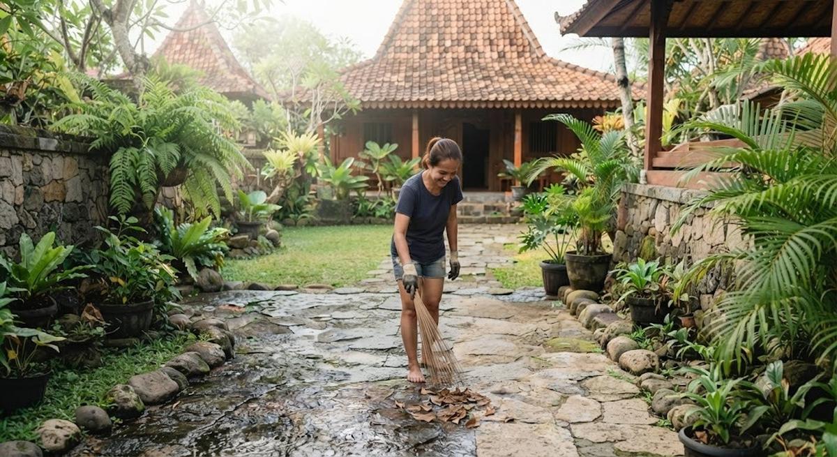 Bersihkan Debu dan Kotoran Setiap Hari (AI Generated)